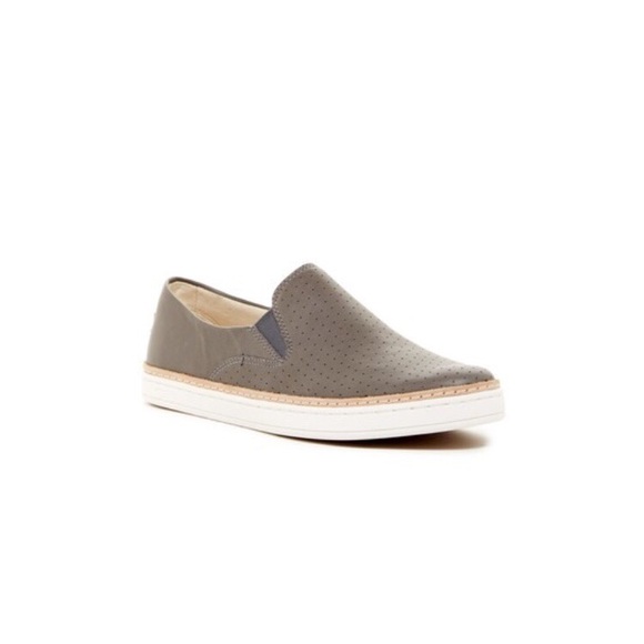 ugg leather slip ons